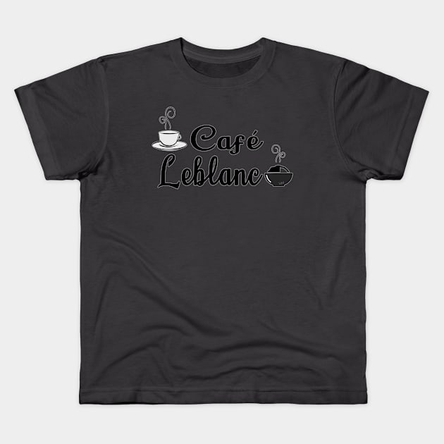 Café Leblanc Kids T-Shirt by LetsGetGEEKY